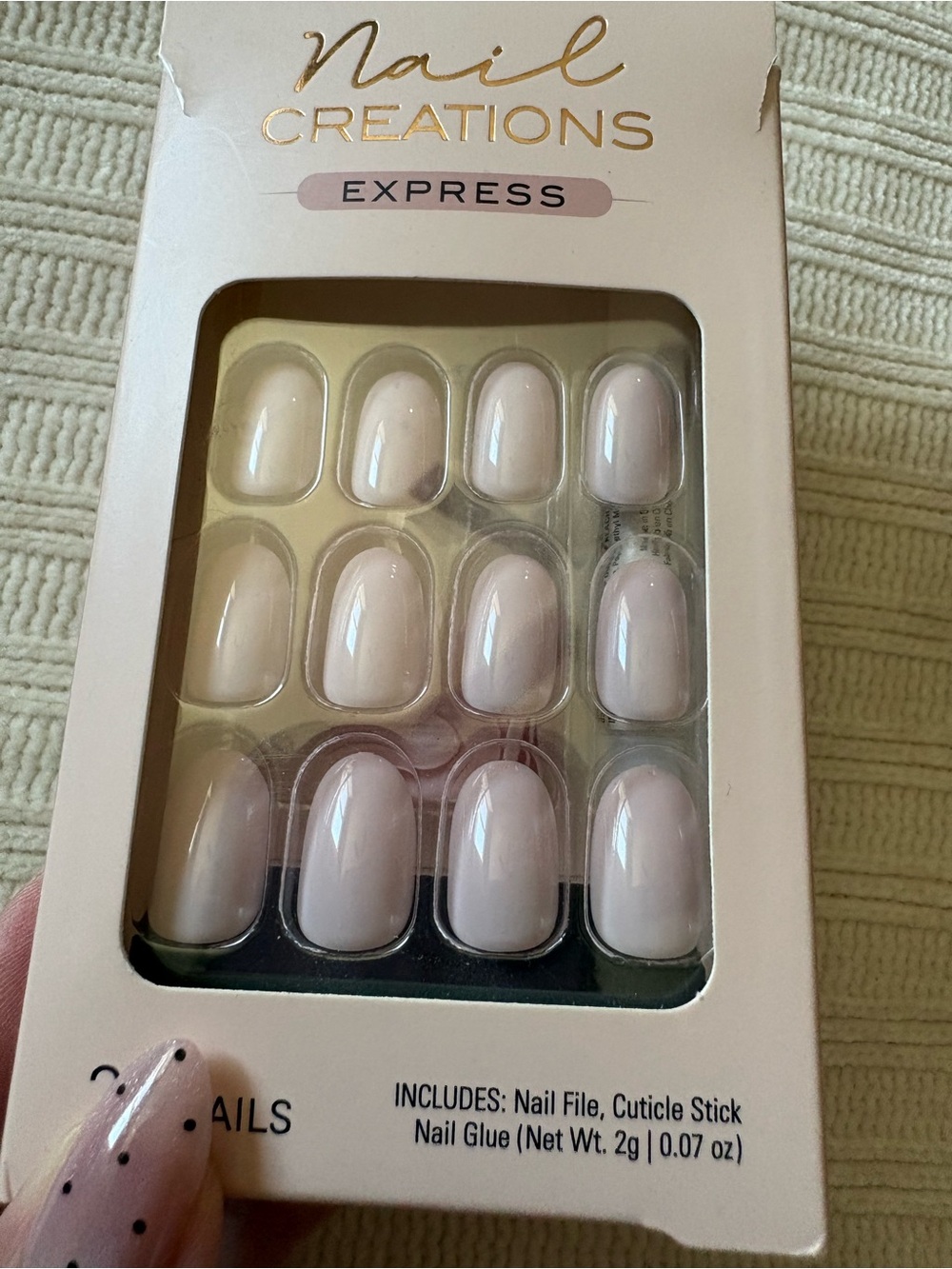 Cala Nail Creations Express Press-On Nails - Light Pink - Picture 4 of 8